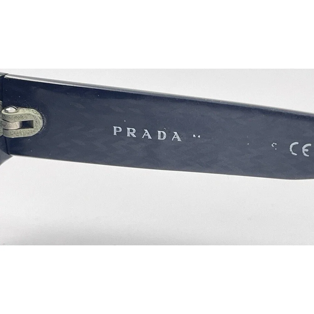 Prada Sunglasses Black Carbon Fiber  SPR 06L 59015 7BN-1A1 135 3N